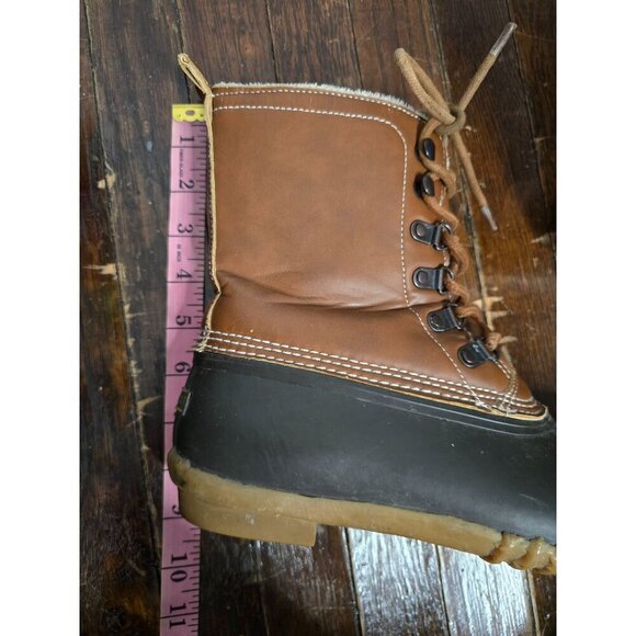 Vintage 90s ESPRIT Duck Boots Lined size 7.5 M - Picture 13 of 14